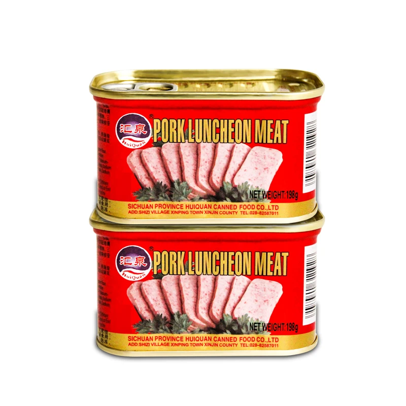 Manufacturer sale High Quality 198g Canned Pork Luncheon Meat