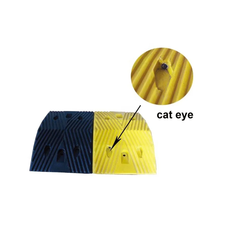 easy installation speed bumps rubber speed bumper road speed breaker