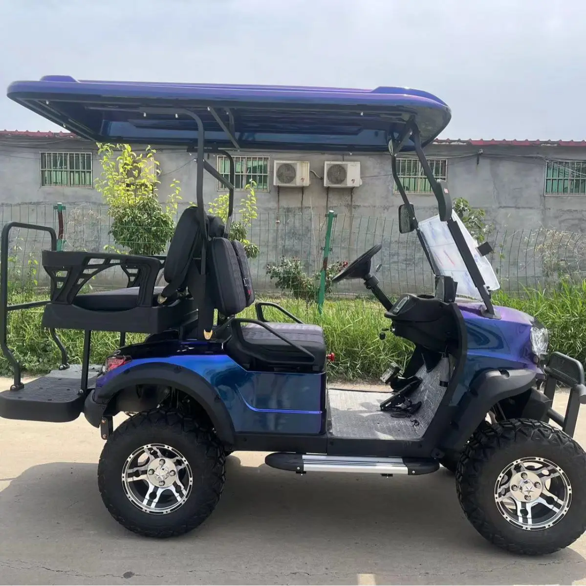 Free Shipping Lifted 4 Passenger Golf Car Brand New 4 Wheel Electric Club Car Golf Cart For Sale