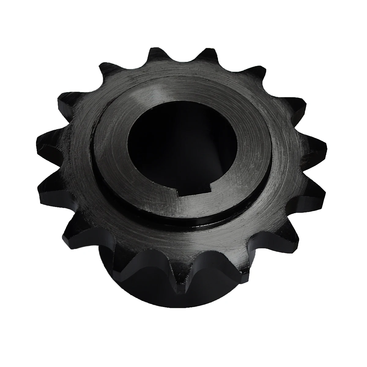 Factory direct sale custom specifications simplex chain sprocket with black oxide