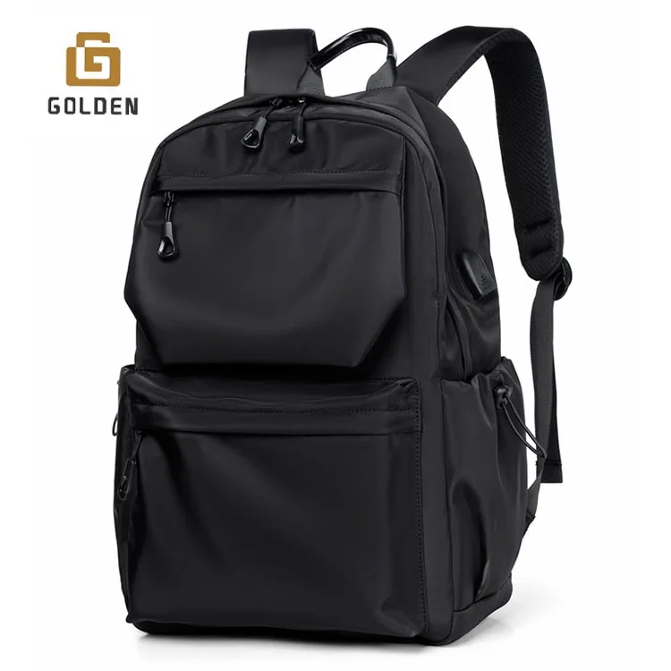 Golden 2024 New Design Supplier Wholesale Canvas Backpack Small Toddler Custom Capacity Fashion Backpack Office Laptop Backpack