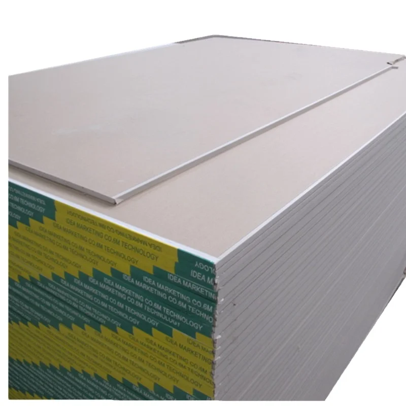 1220*2440mm 9mm 12mm gypsum board for celling and construction
