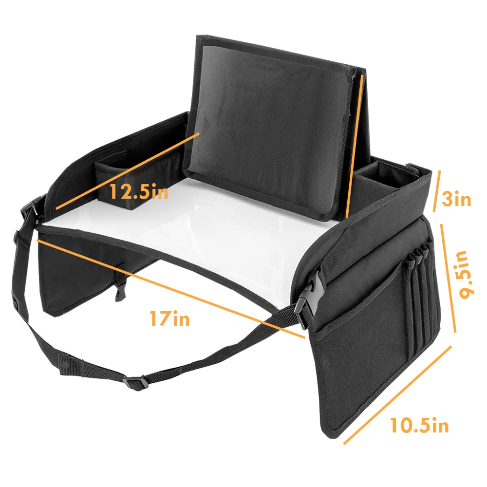 Factory made Car Seat Organizer Kids Travel Tray for Kids Toddlers Activities in Car Seat