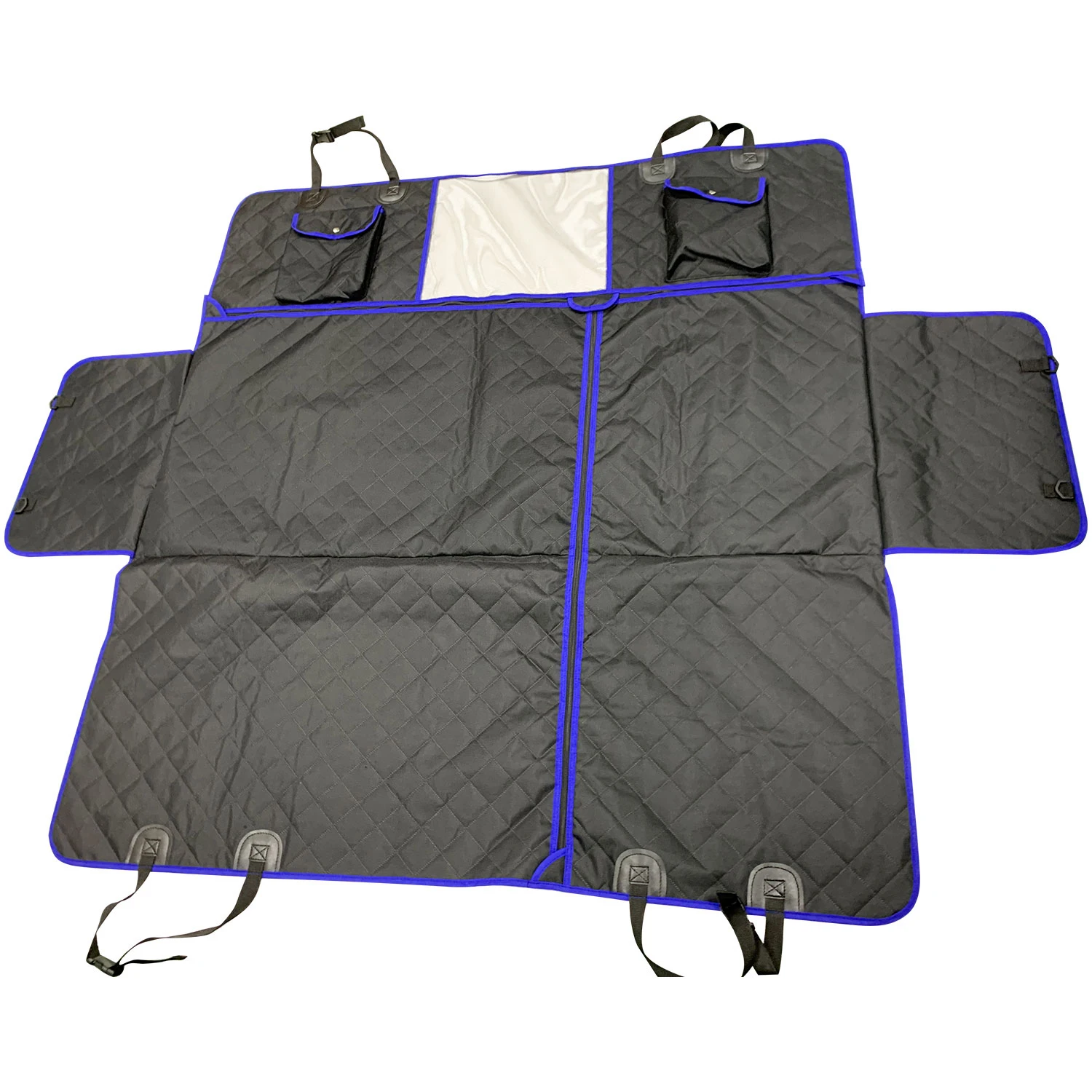 5-in-1 Dog Car Seat Cover For Back Seat Waterproof Car Hammock For Dogs