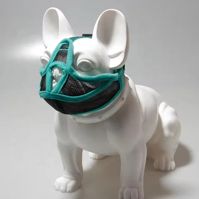 New Fadou bulldogs breathable short mouthed dog cover For preventing barking biting and accidental ingestion