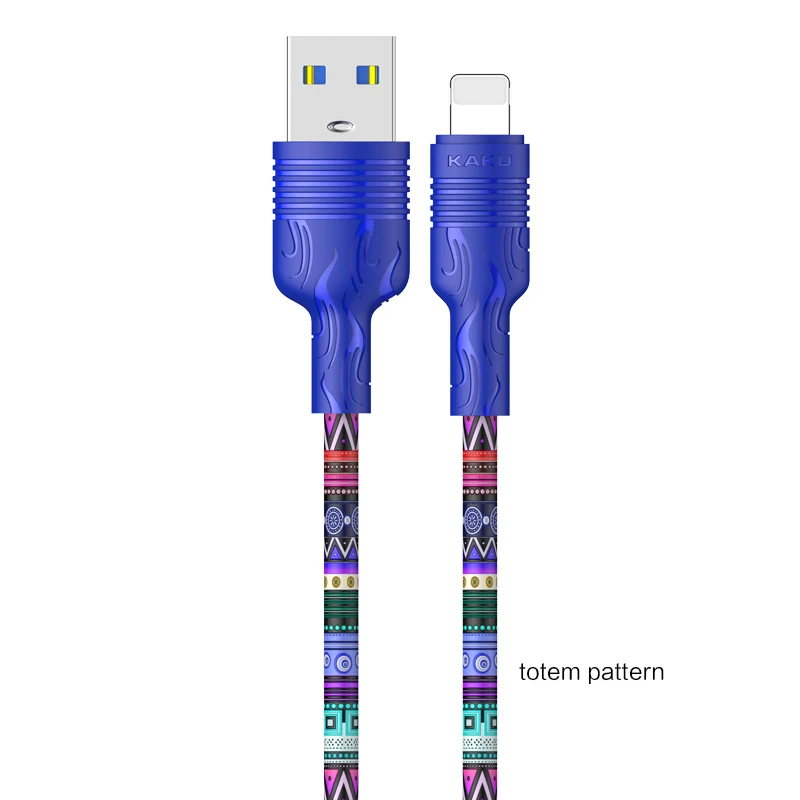 KAKUSIGA Boxed Data Cable 3.2A 1M Fast Charging Cable Colorful Support High-speed Transmission