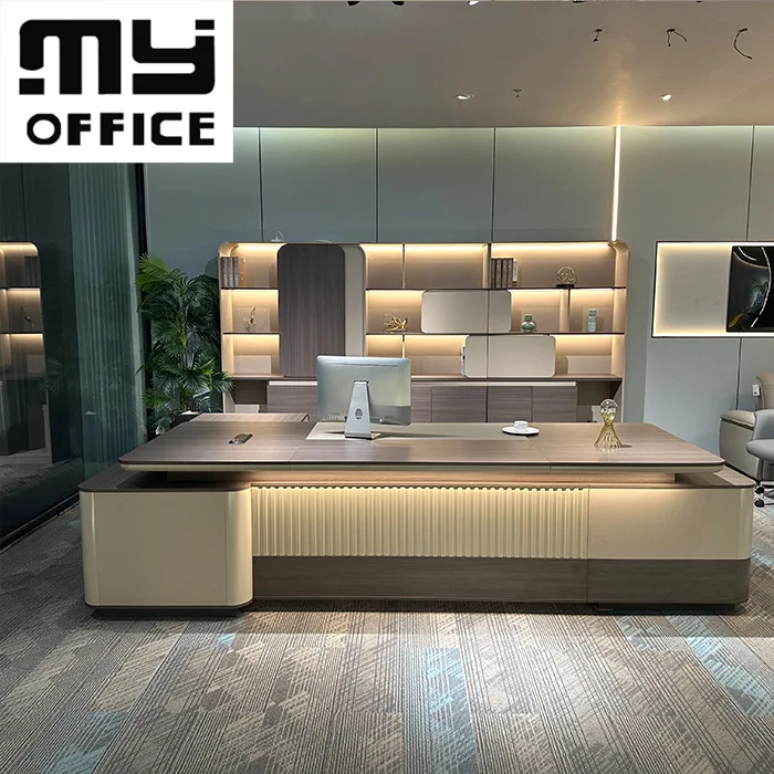 Стол президентский стол простой современный председатель офис-менеджер начальник и стул