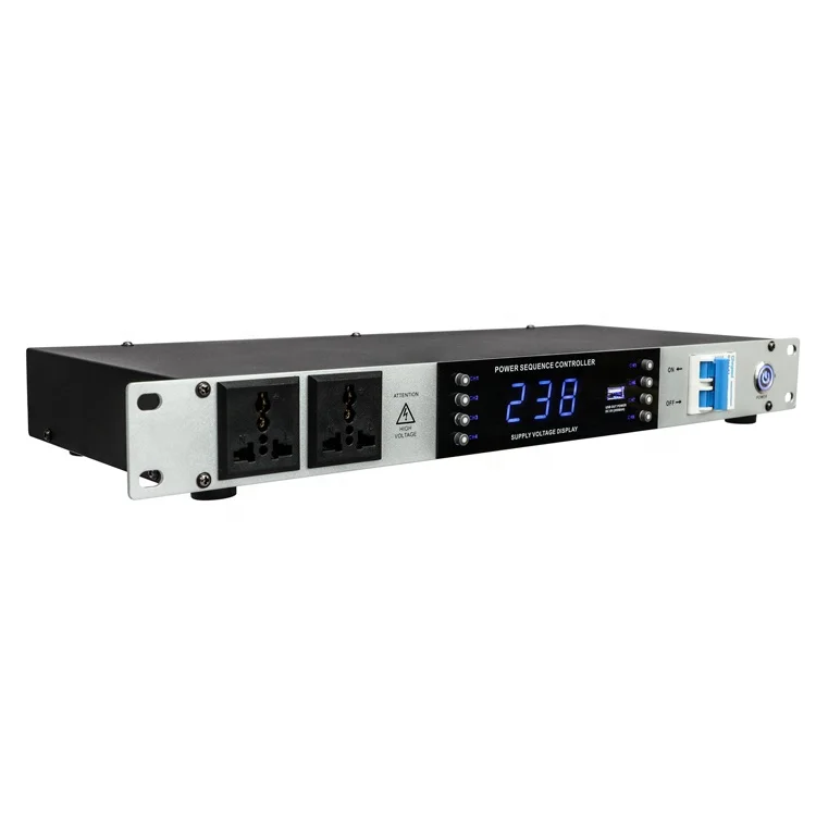 PS-99PLUS 8 + 2-канальный звуковой секвенсор управления питанием для сценического аудио