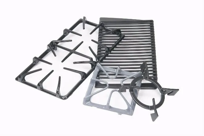 Cast Iron Round Bbq Tools Roasting Oven Accessories Mesh Grills Cast Iron Grills
