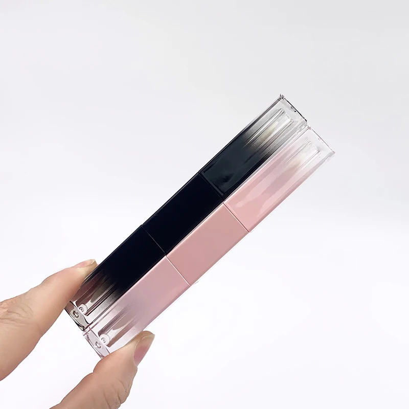 5ml 10ml 15ml lip gloss tubes square plastic tube lip gloss container empty lipgloss tube packaging ABS material