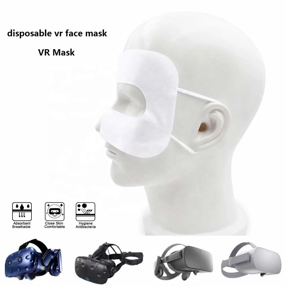 new universal type disposable VR Face mask, VR eye mask , disposable hygeian eye mask VR protection accessories.