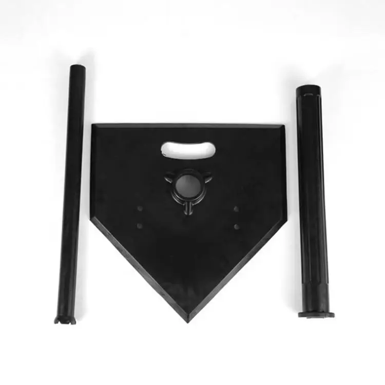 High quality vulcanized rubber heavy duty adjustable 47-100cm baseball batting tee for training