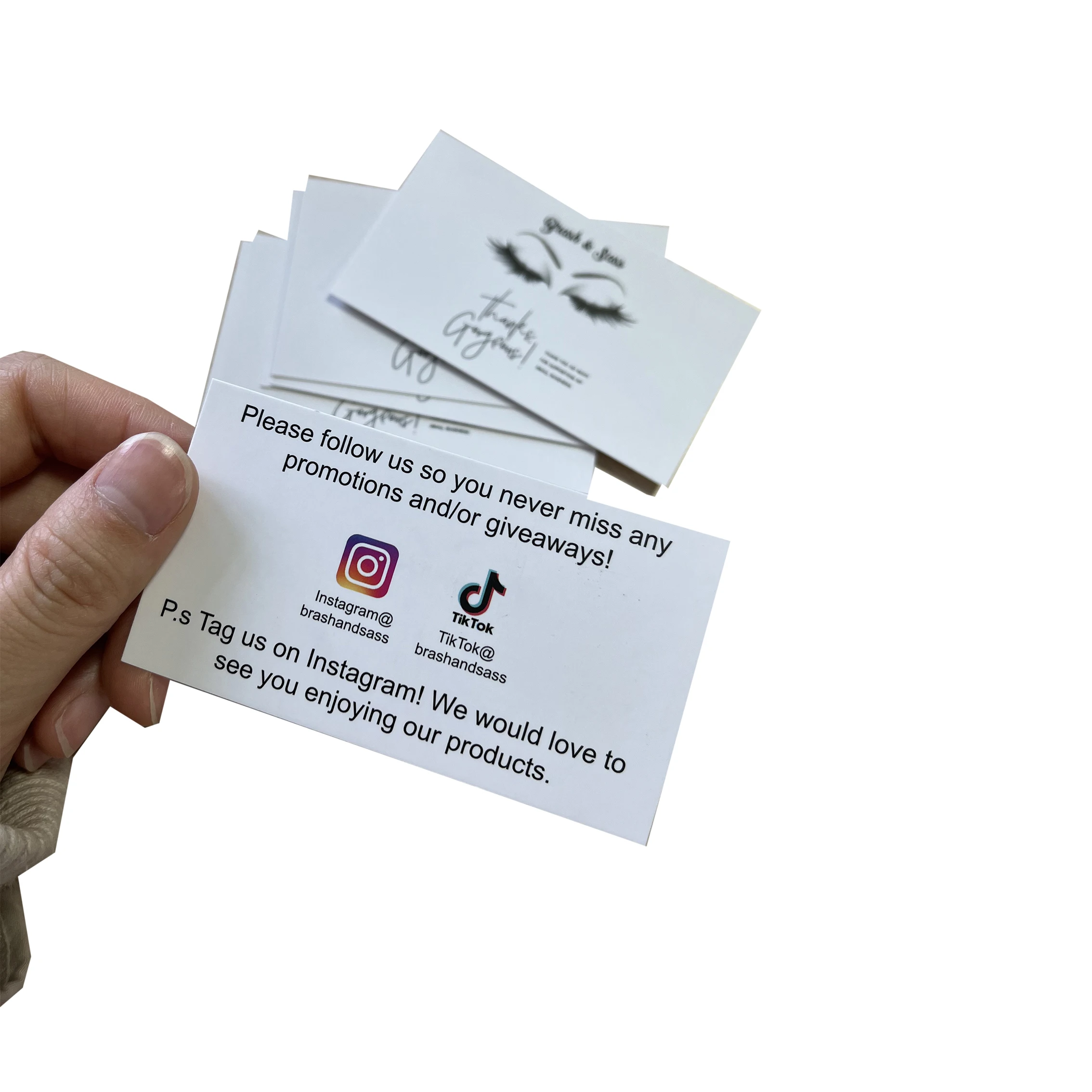 Factory customized high quality business paper card printing / greeting card / thank you card / postcard