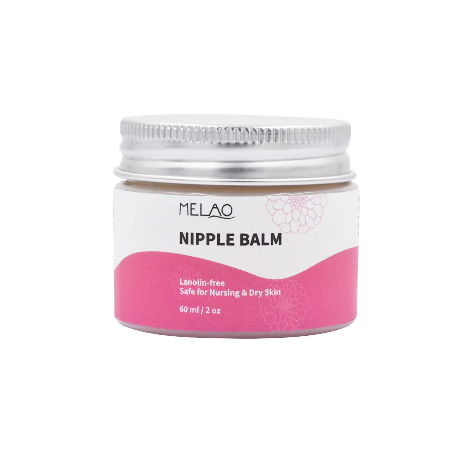 
100% Safe Organic and Lanolin-Free Nipple Cream Safe for Nursing Moms Offers Soothing Protection 
