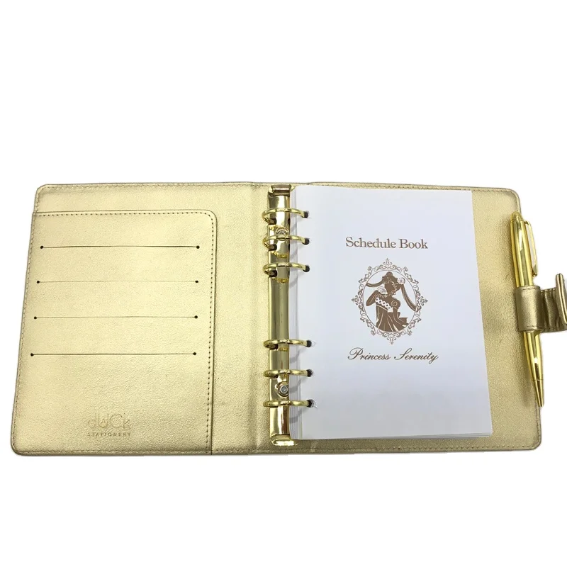 A5 бесплатный образец блокнот спиральное кольцо переплет дорожный из искусственной кожи