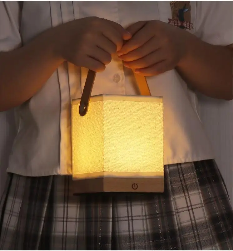 OEM ODM manufacturer modern functional 2000mAh rechargeable portable LED Touch Table night Light lamp for home or outside