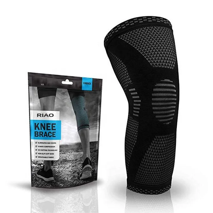 Gym Custom Safety Leg Knee Sleeve Support Compression Sleeve Knee Brace