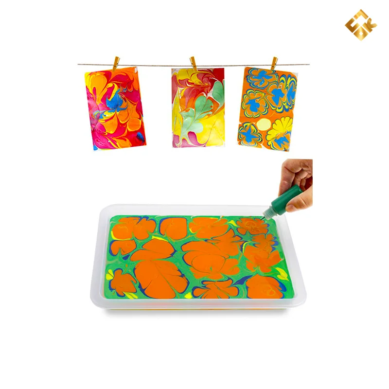 Безопасная краска на 6/8/12 цветов не повреждает руки без запаха нулевой основе воде простая ручка