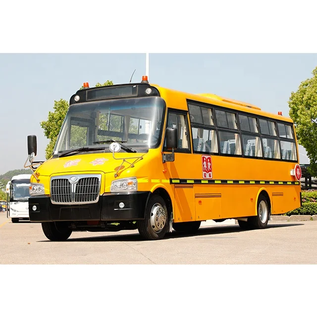 new 51 seats yellow school bus with cheap price