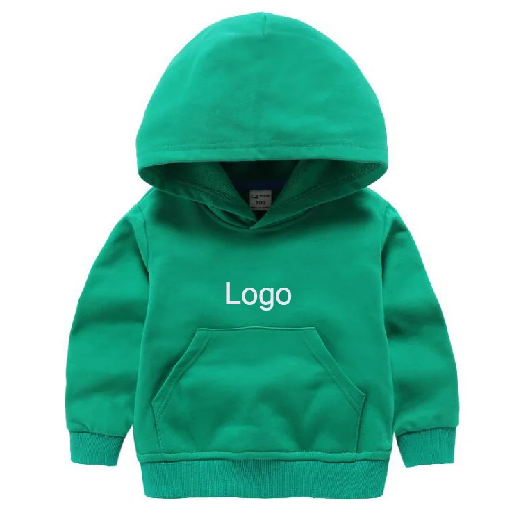 Оптовая продажа, Oem, детский дизайн, однотонная детская спортивная толстовка с длинным рукавом для мальчиков