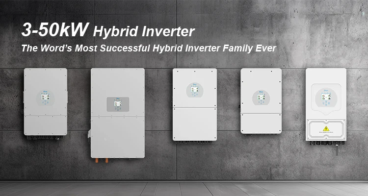 Deye SUN-30K-SG01HP3-EU-BM3 Three Phase Hybrid Inverter 30KW Solar Inverter For Home Use
