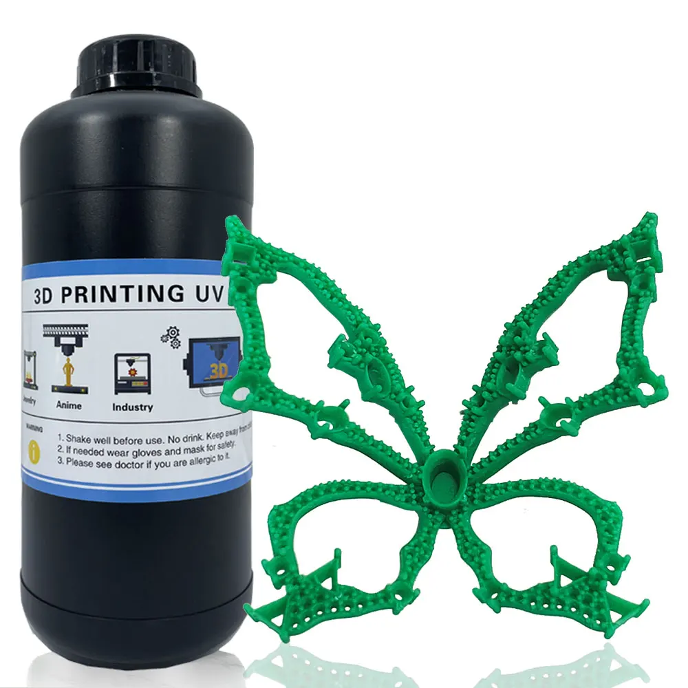 3D High Wax 80% Liquid Photopolymer Resin 3D Casting Resin Jewelry Castable Resin for LCD DLP SLA Printer