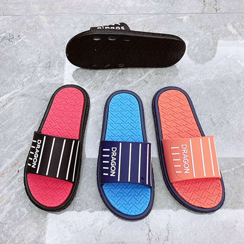 Manufacture mens quality slippers home multi-style slide slippers anti-slip man slipper pvc sole