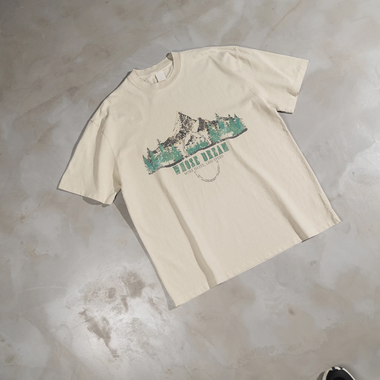 Custom Print Men Embroidery T-shirt Premium 100% Cotton Fabric Heavy Weight Oversized Vintage Washed T Shirt Custom T Shirt