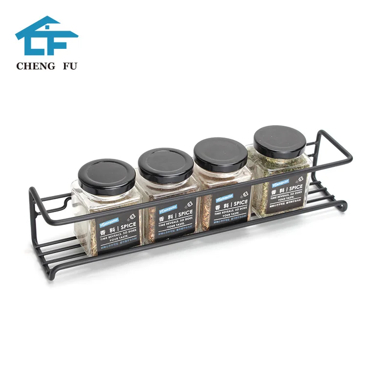 Kitchen Cabinets Spice Racks Large Wall Mounted Spice Rack Metal Spice Rack