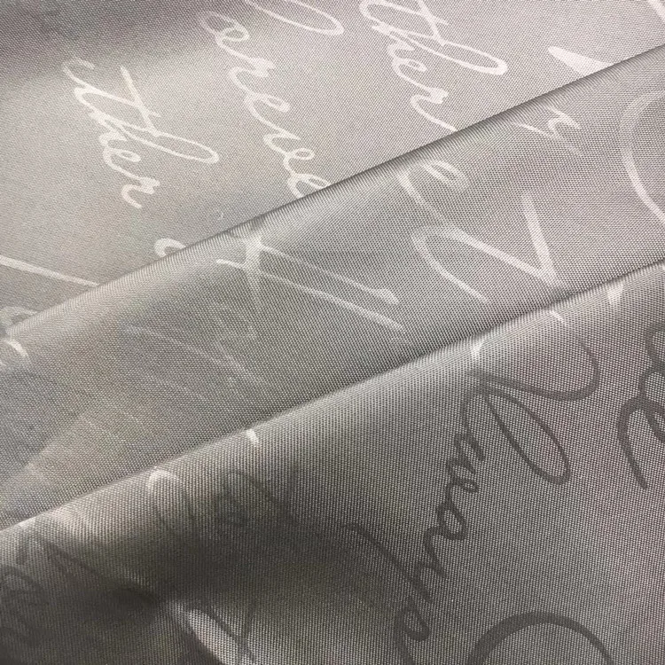 Emboss Print 190T Taffeta Lining Fabric for Jacket Suit Garment Apparel Coat Pocket