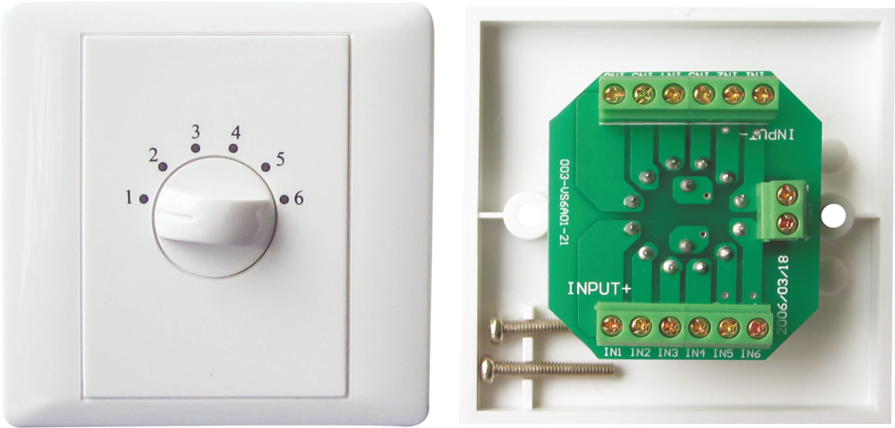 OBT-1060 60w high power In-wall ABS PA System/Public Address System Creative Speaker Volume Controller