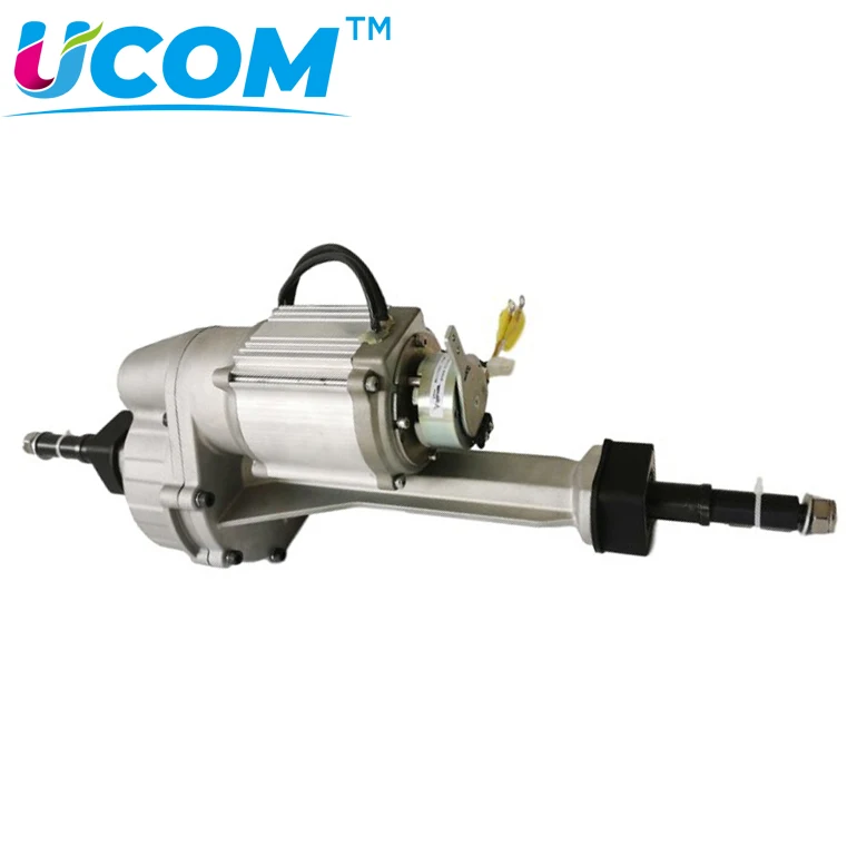 Ucom  triciclo electrico para adultos 48v  brushless motor differential electric car rear axle