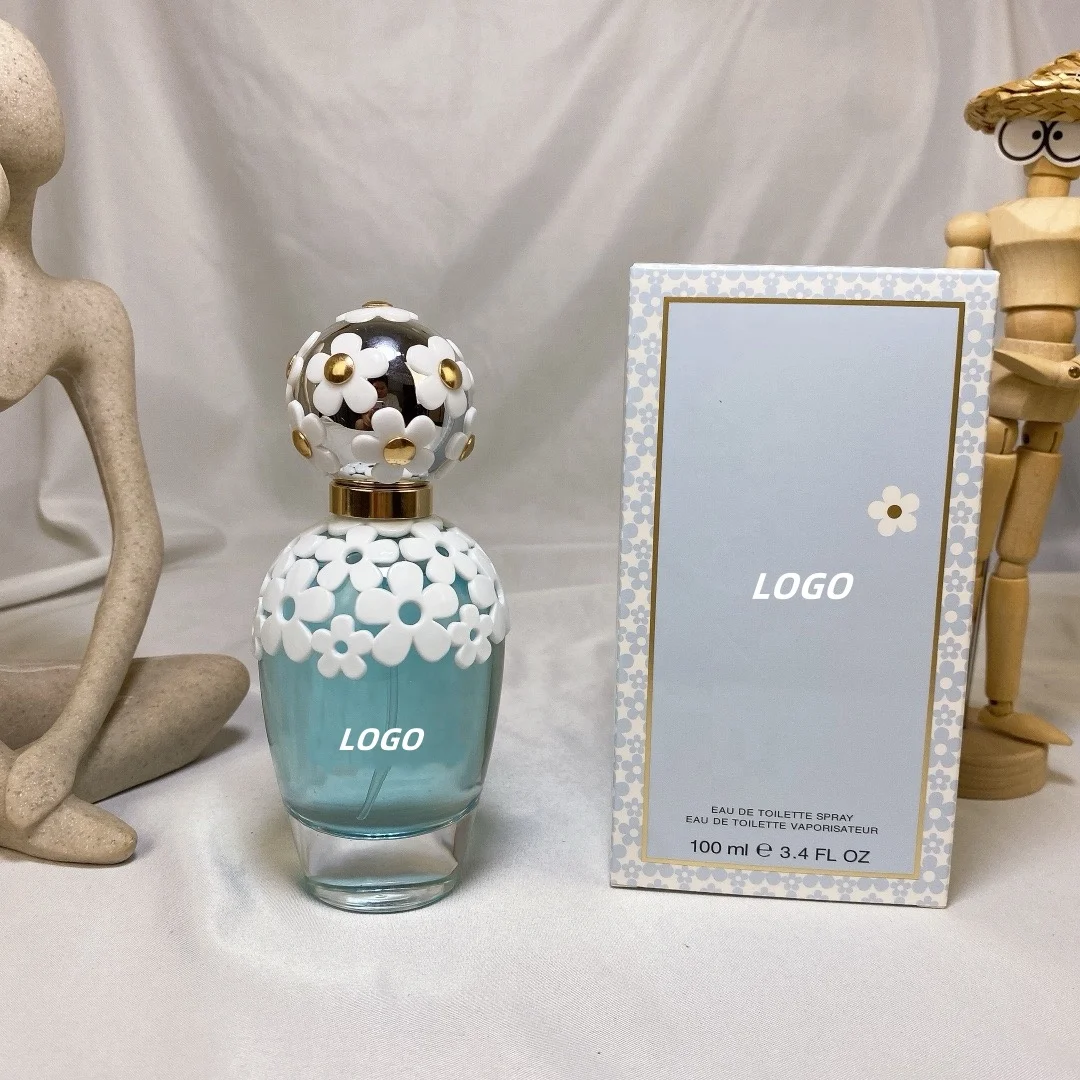 Classic 100ml Eau de Toilette by Original Brand Neutral Blue Daisy Floral Fragrance for Women Parfum Style Mistle