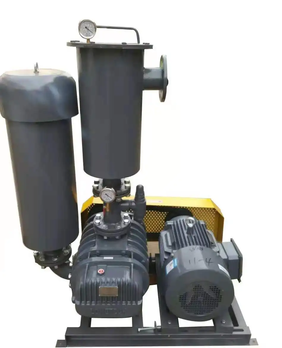 Factory Price 7.5KW Three Lobe Roots Air Blower Industrial And Transport Oxygen Supply