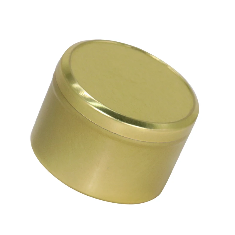 Hot selling product high quality tinplate metal case 50g car wax package emergency candle tin box