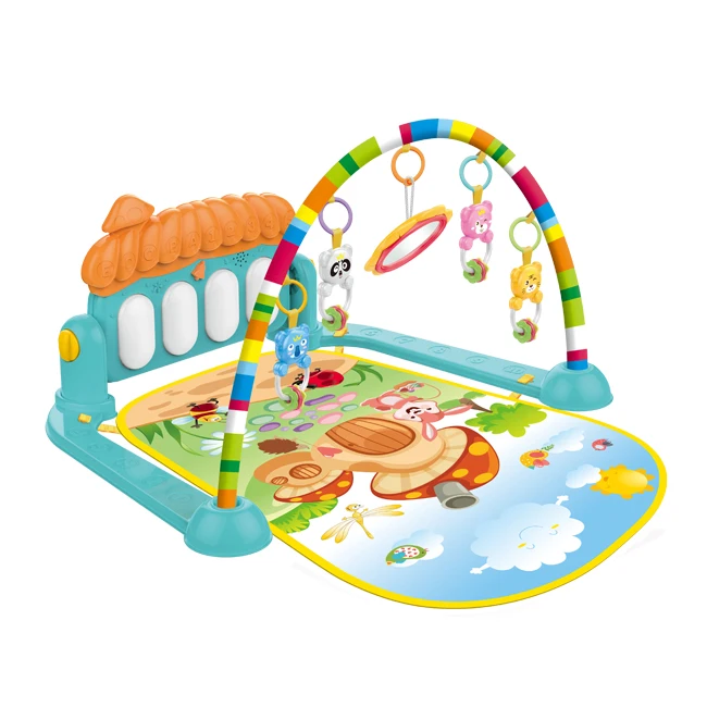 Music Rack Play Mat Kid Rug Puzzle Carpet Piano Keyboard Infant  Early Education Gym Crawling Game Pad Baby Play Mat
