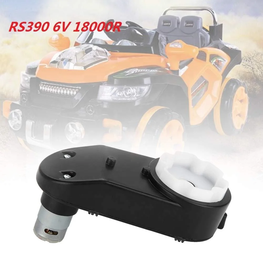 RS39012V Gearbox 18000R,Electric Cars Motor with Gear Box, Toy Car Gear Box,for Kids Electric Cars and Motorcycles High Speed