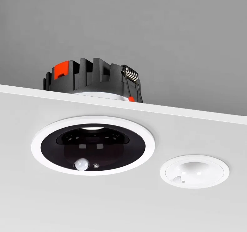 motion sensor light indoor Smart Spot Light Recessed 3W 5W 7W 9W 12W 20W 30W LED Downlight with sensor