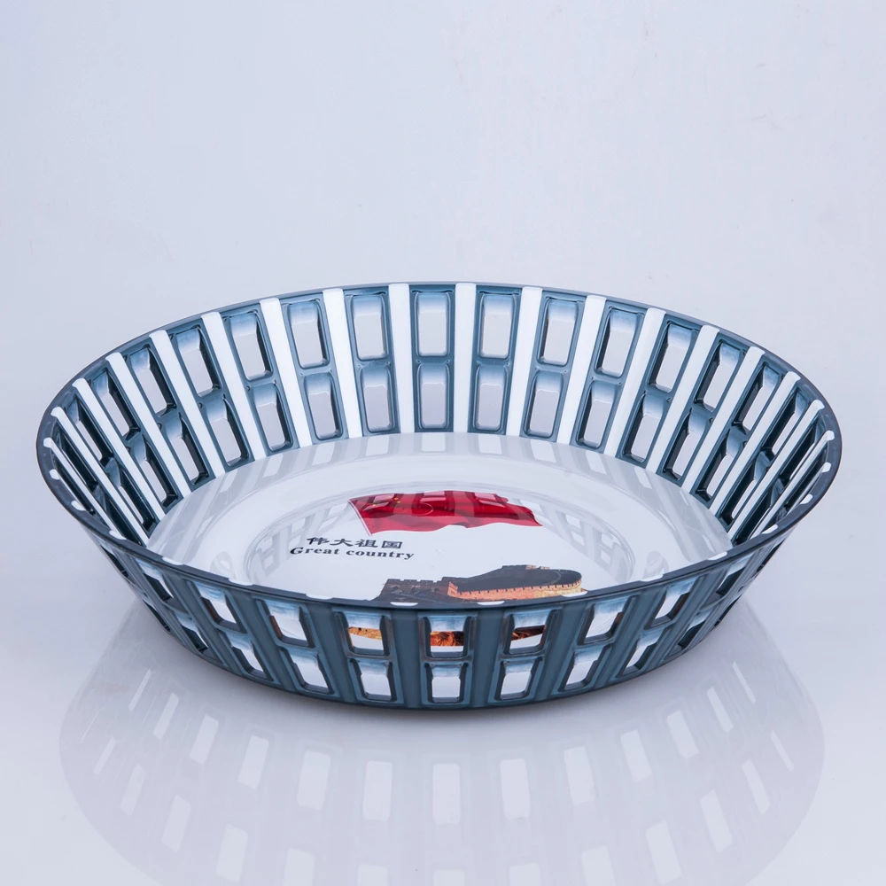 High Quality Durable Using Various Round Bulk Simple Fruit Dishes