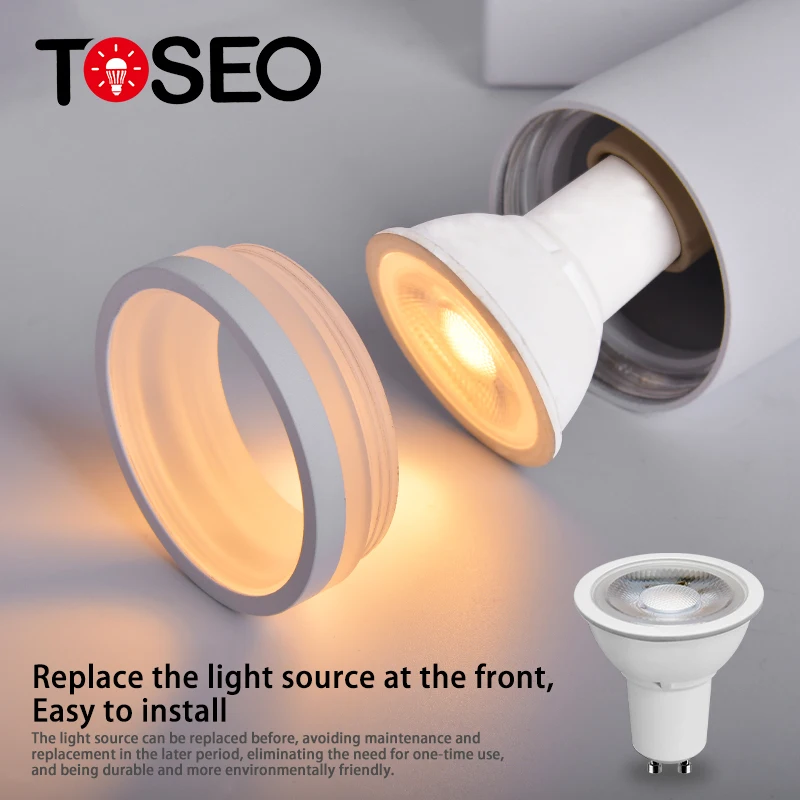 European Pop Good Quality  Ceiling Lighting Pure Aluminium Anti-glare  GU10 Light Surface Mounted LED Downlight&chandelier