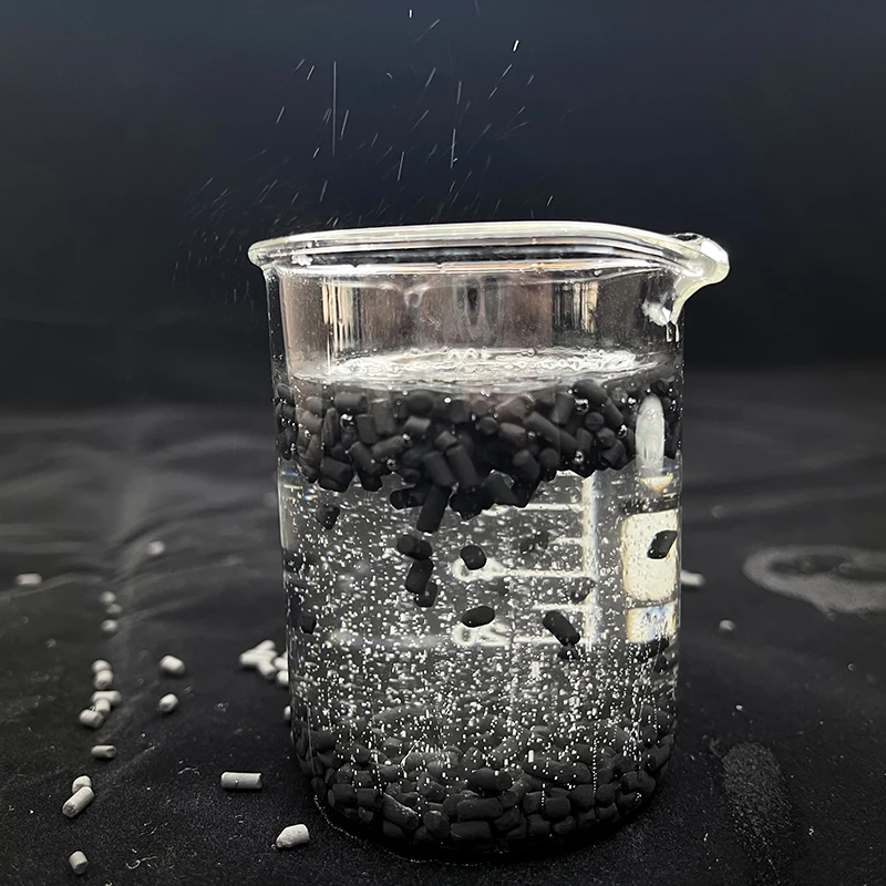 Columnar Pellet Coal Activated Carbon for Gas Treatment and Purification