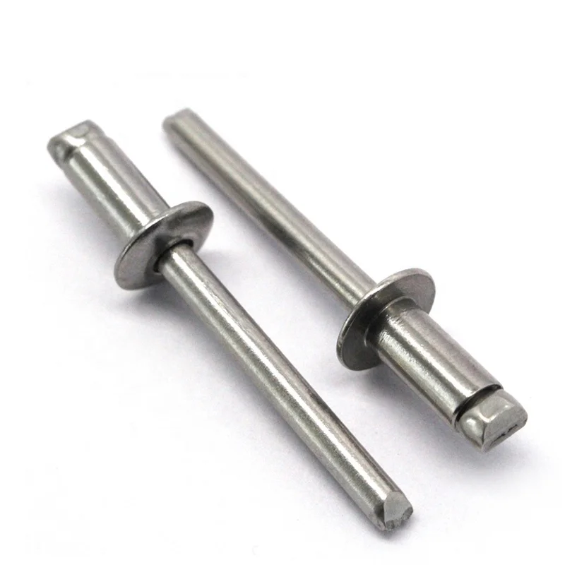 Wholesale factory ss 304 stainless steel domed head  open type blind rivet