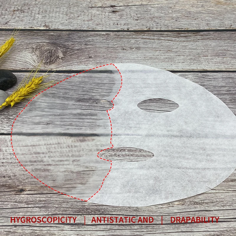 50 г/кв. М 100% натуральная хлопковая ткань органический макияж уход за кожей маска для лица лист