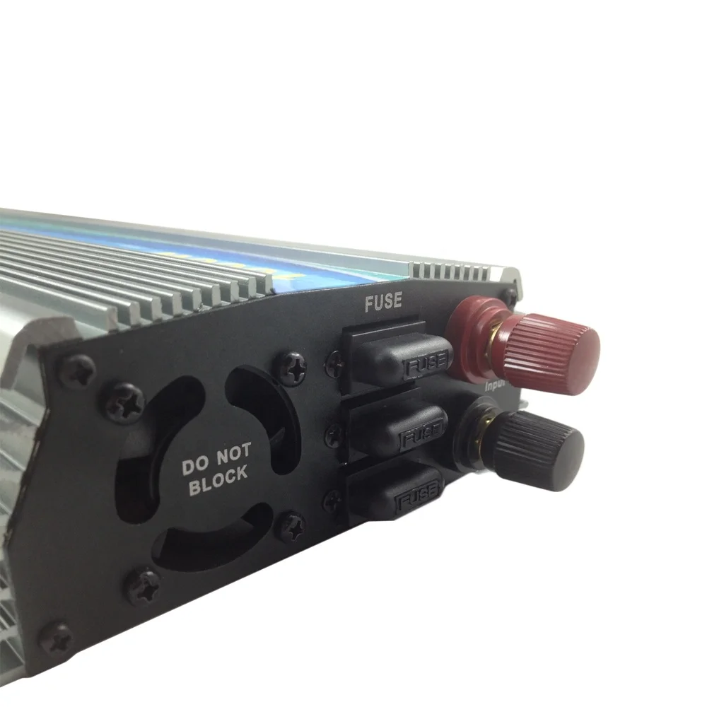  1000 Вт сетки галстук инвертора 110V 220V инвертор переменного тока DC 22-с алюминиевой крышкой 50В со слежением за максимальной точкой мощности немодулированного синусоидального сигнала для панели солнечных батарей система
