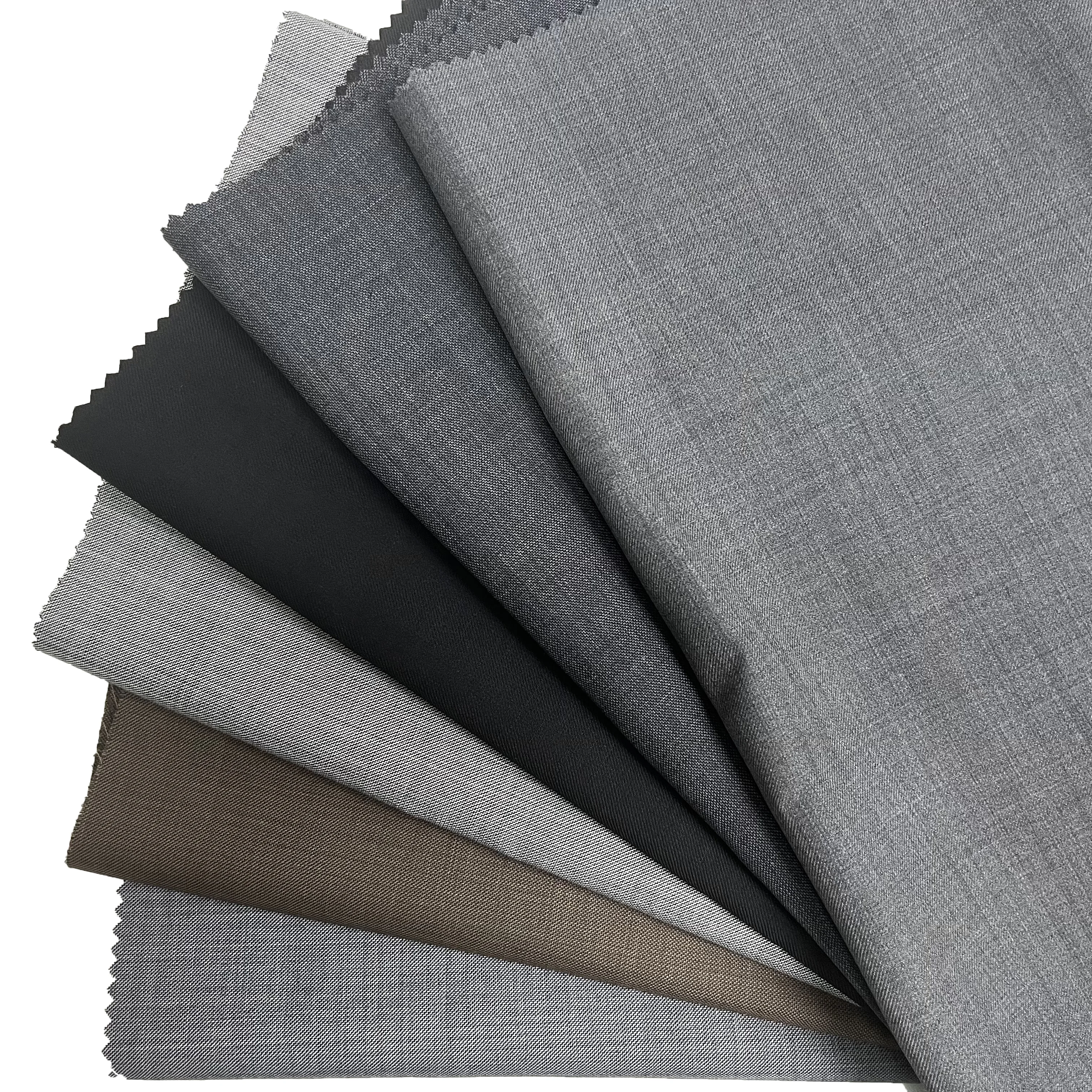 M5145# Stock suit fabrics wool super fine For classical men clothes suits pants jackets blazer overcoats