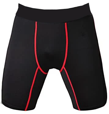 
New Fashion Hot Sale Customized Neon Yarn Sport Men Boxer Brief Cycling Short Training Wear For All Sports 