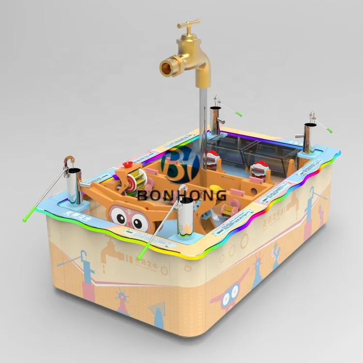 Bonhong Mini Water Park-Sea Fishing commercial indoor playground water attraction park