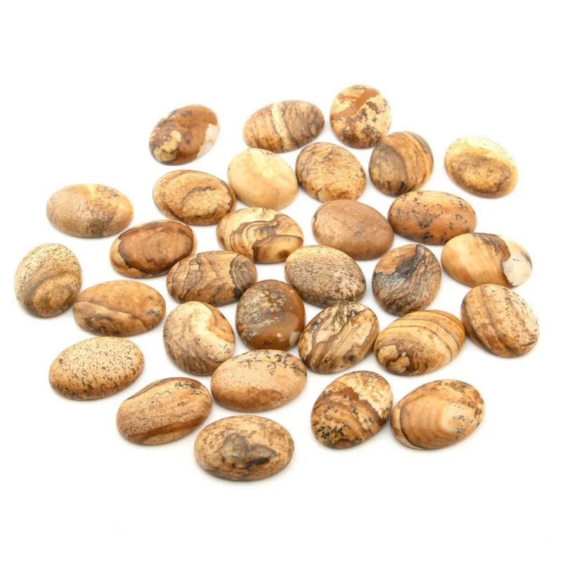 Loos gemstone howlite stone oval cabochon white turquoise stone cabochon