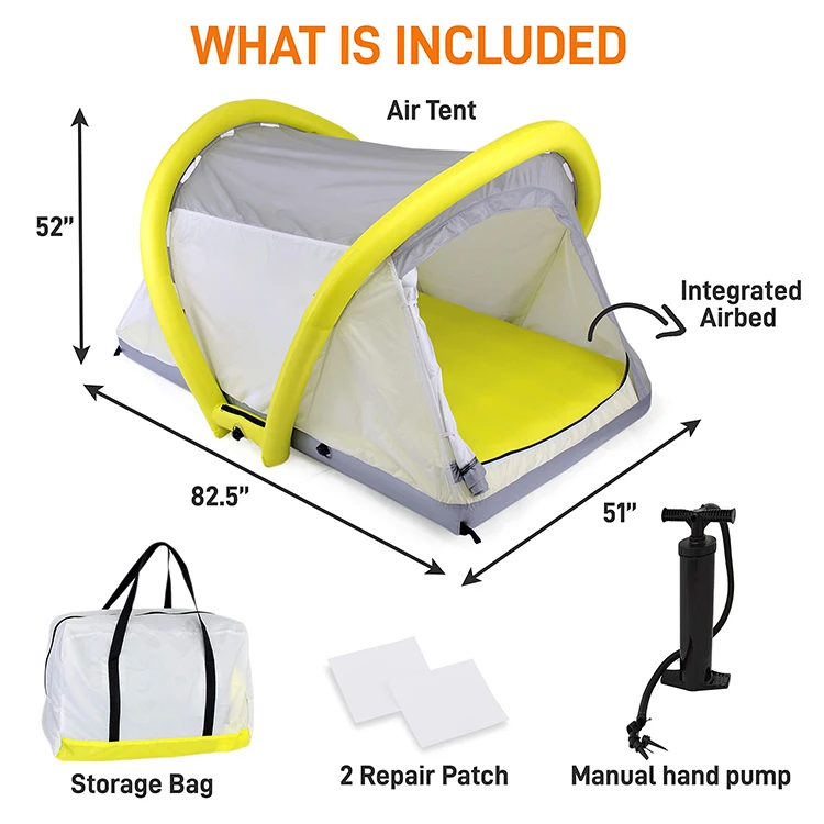 2-Person Easy Set Up-Great Dome Tent for Camping inflatable tent for camping Outdoor Music Festivals