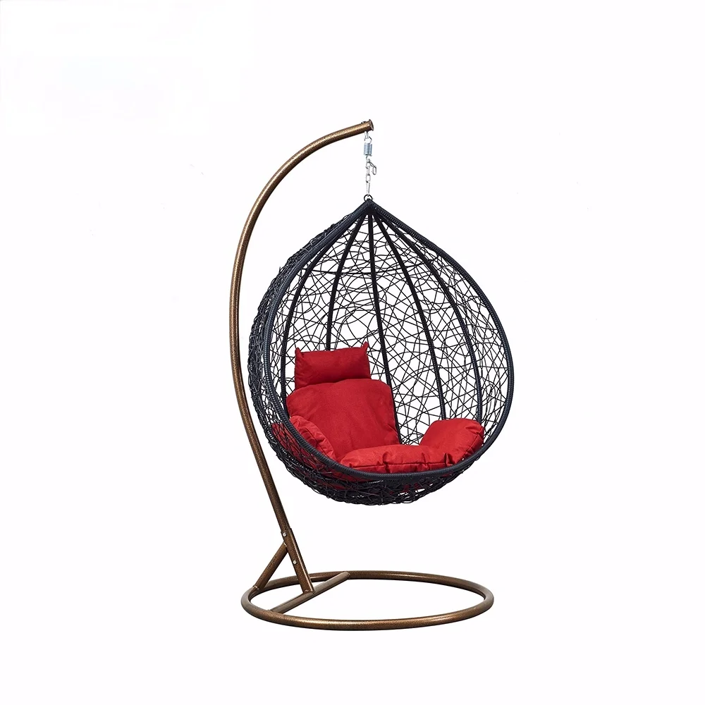 
Promotion Outdoor Application Hanging Rattan Indoor Swing Chair Used Garden Outdoor Furniture Hanging Patio Swings 